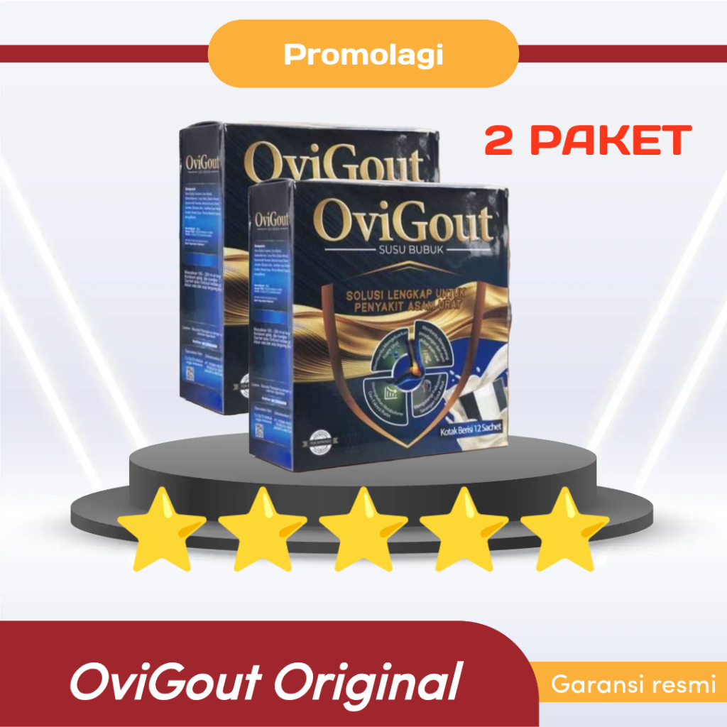 

2 Paket OviGout Susu Menyembuhkan Nyeri Sendi dan Asam Urat