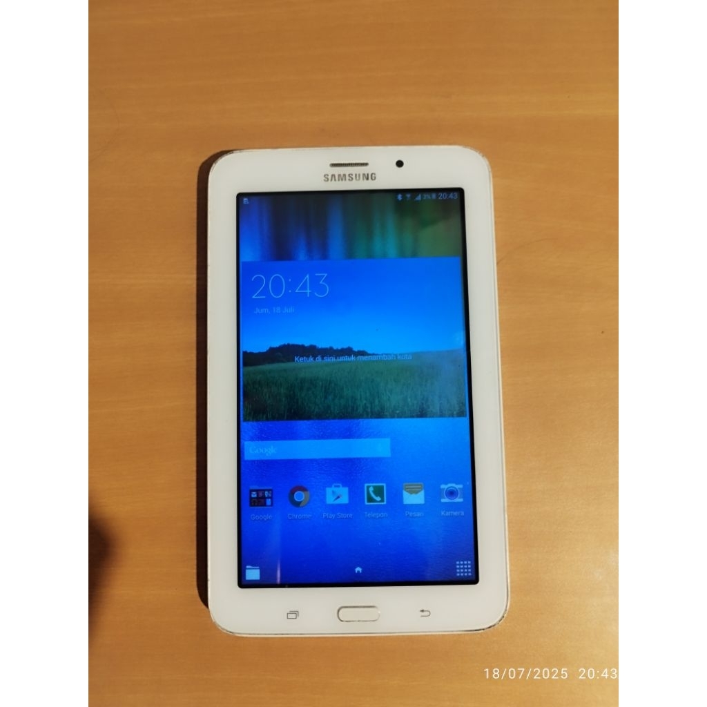 TABLET SAMSUNG SECOND MURAH TAB 3V