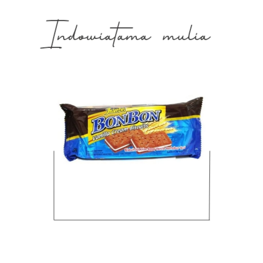 

BISKUIT BONBON VANILA CREAM INTERBIS 200G