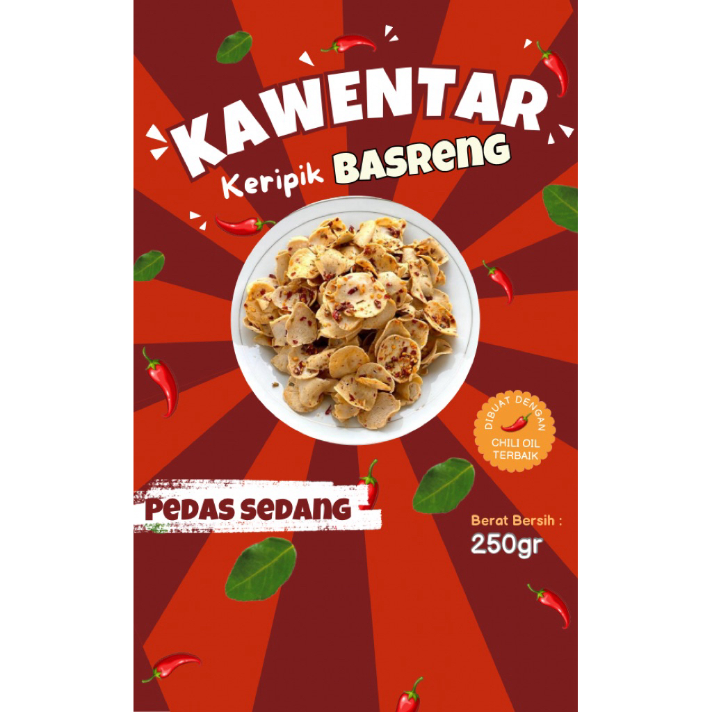 

Promo paket hemat Basreng Kawentar 3+1