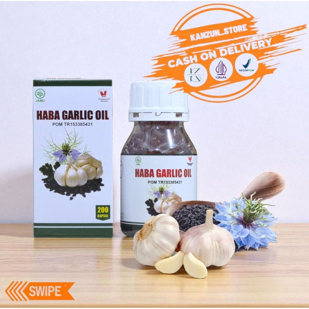 Haba Garlic Oil 200 Kapsul