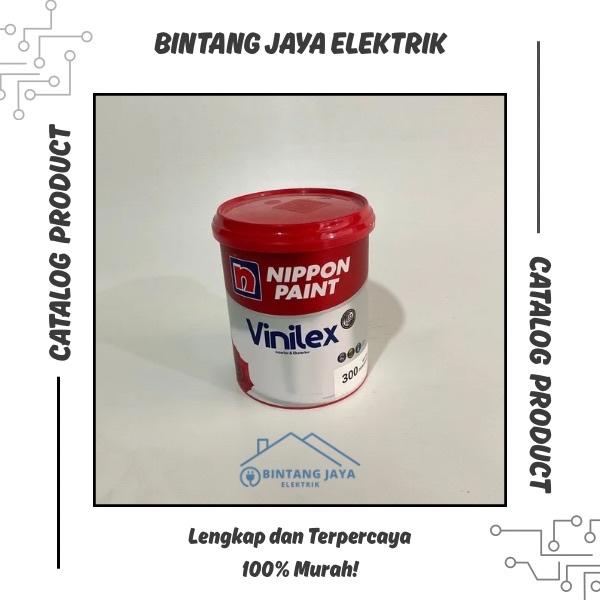 Vinilex 300 1Kg Cat Tembok Warna Putih / Cat Tembok Nippon Paint Warna Putih Kode 300
