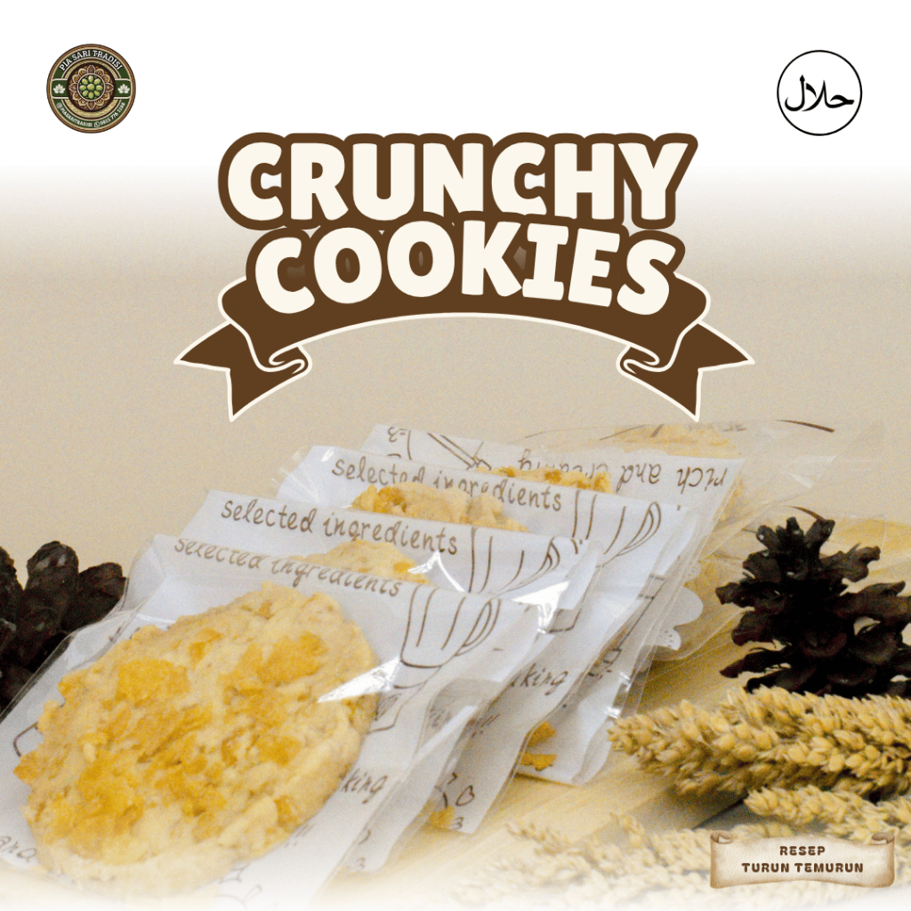 

Crunchy Cookies Halal Tanpa Pengawet - Pia Sari Tradisi