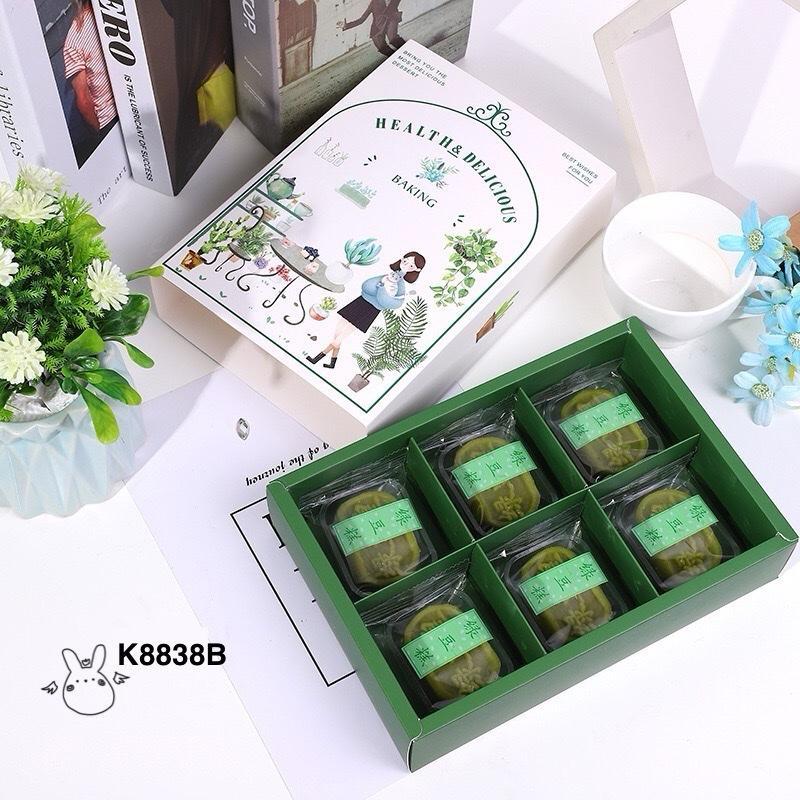 

Dus Kotak Hijau Kotak Mooncake| Box Natal| Lebaran Cookies Nastar K8838