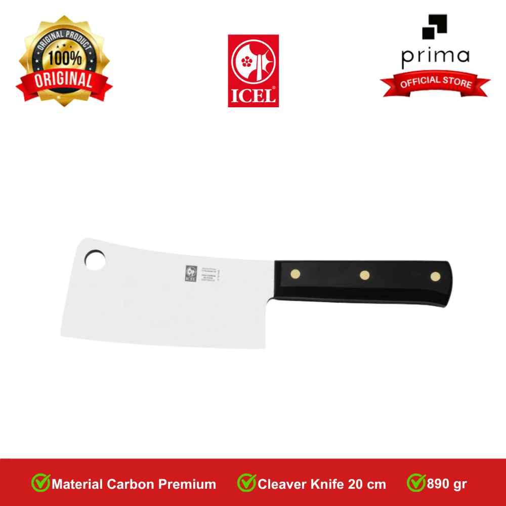 Icel Cleaver Knife 20 cm, 890 gr | Pisau Pencacah Tulang
