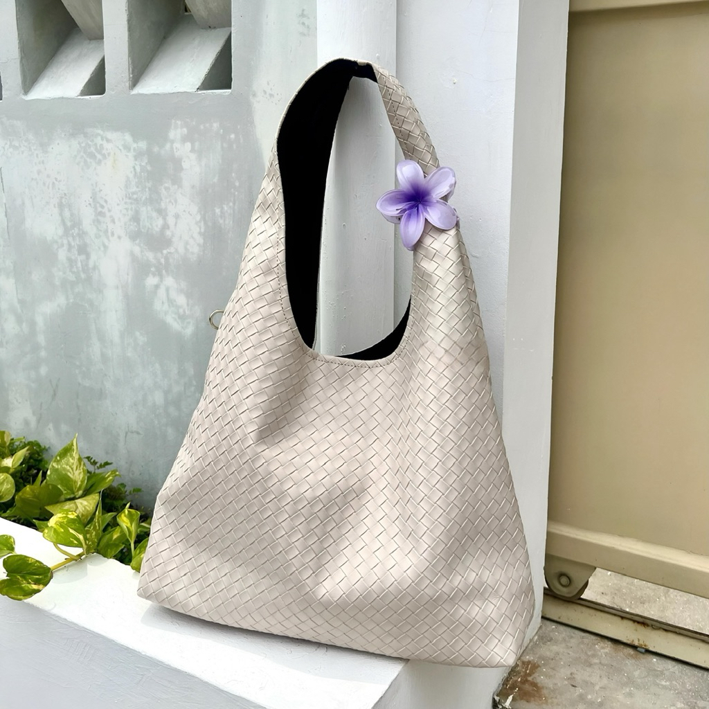 Tote Bag medium - hobo tote bag korean tote bag