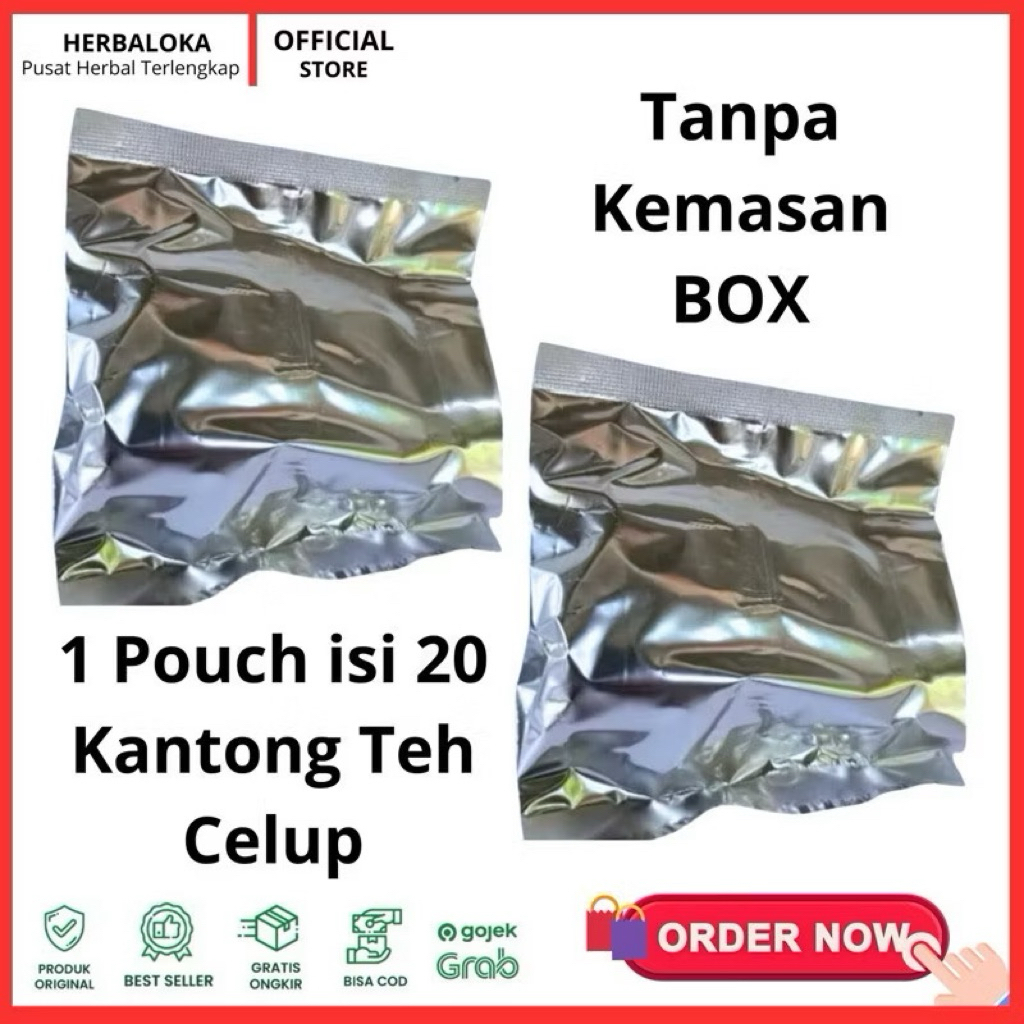 

Teh CELUP Jati Cina TEH PELANGSING isi 20pcs TEH CELUP JATI CINA TANPA MEREK ORIGINAL