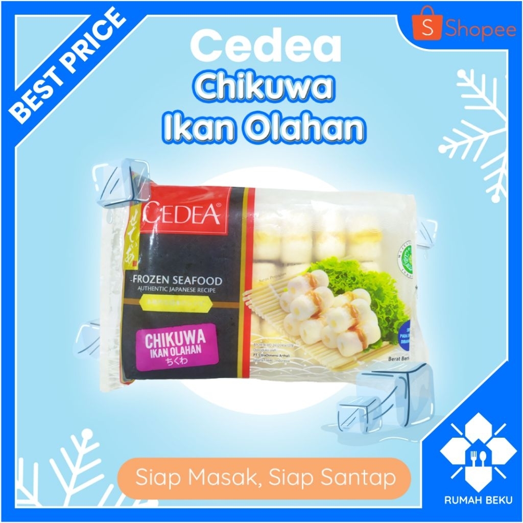 

Chikuwa Siap Kukus - Lembut & Gurih - 500gr | Rumah Beku
