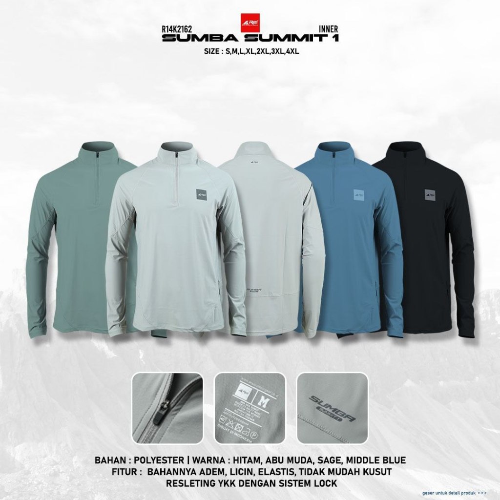 Baselayer Lengan Panjang Sumba Summit 01 Arei Outdoorgear
