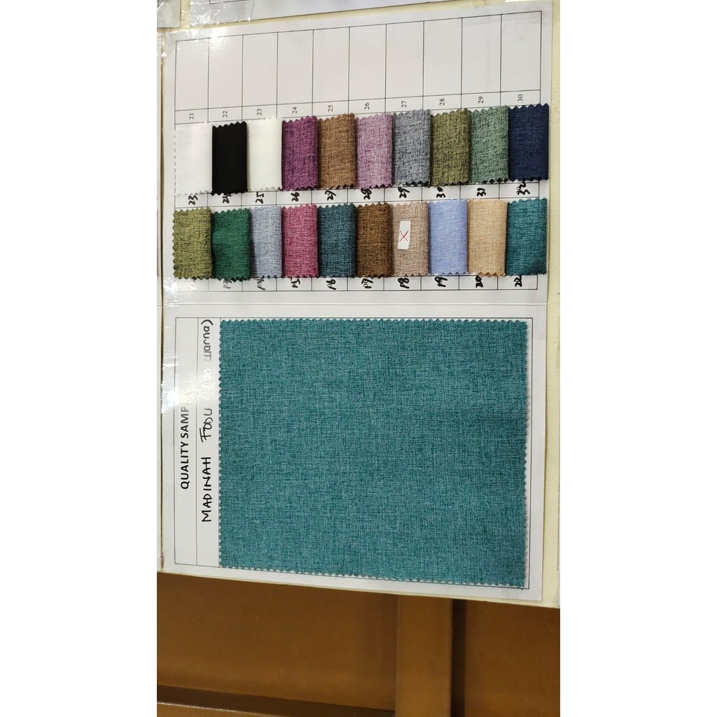 1 Roll Kain Katun Madinah Fodu Cotton - Kain Madina Bahan Gamis Koko Kemeja 50 yard (45.7 Meter)