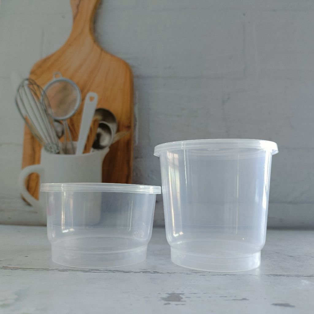 CUP PUDING TUTUP PISAH ( 100/150ML )