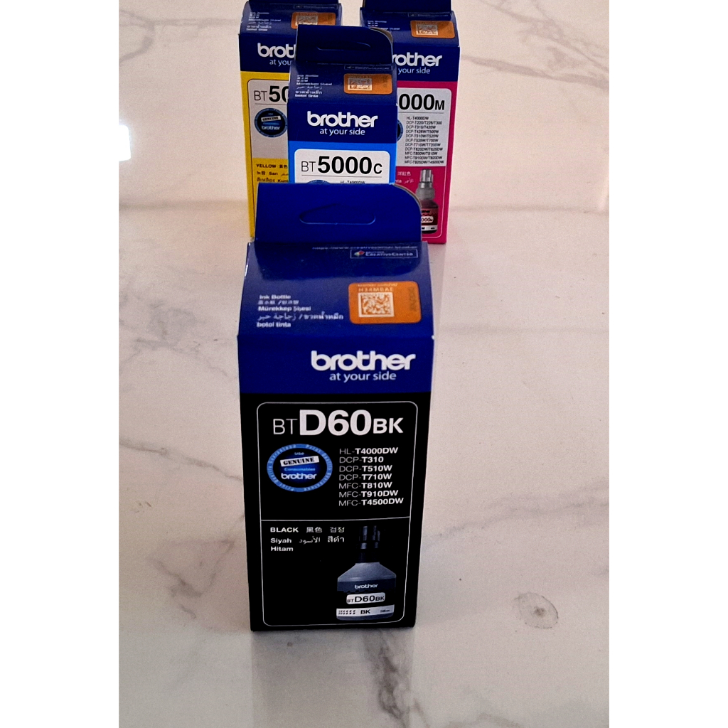 Tinta Printer Brother  BTD60BK Tinta Hitam Original Ukuran 108ml