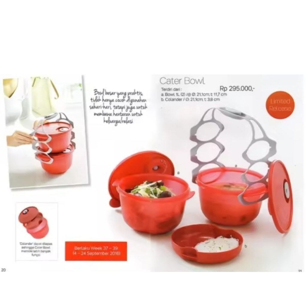 Carry All Bowl Tupperware