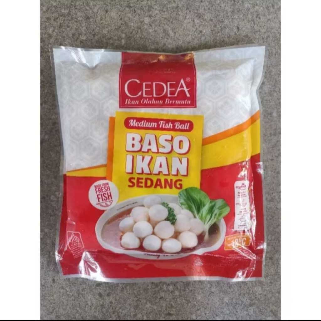 

Cedea Bakso Ikan Besar / Bakso Ikan Ukuran Besar 500 gram