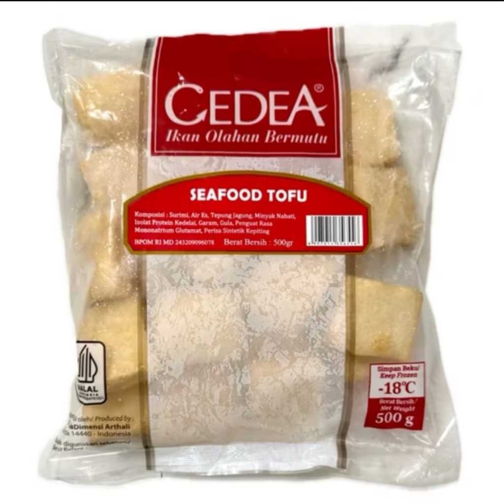 

Cedea Seafood Tofu 500 Gram
