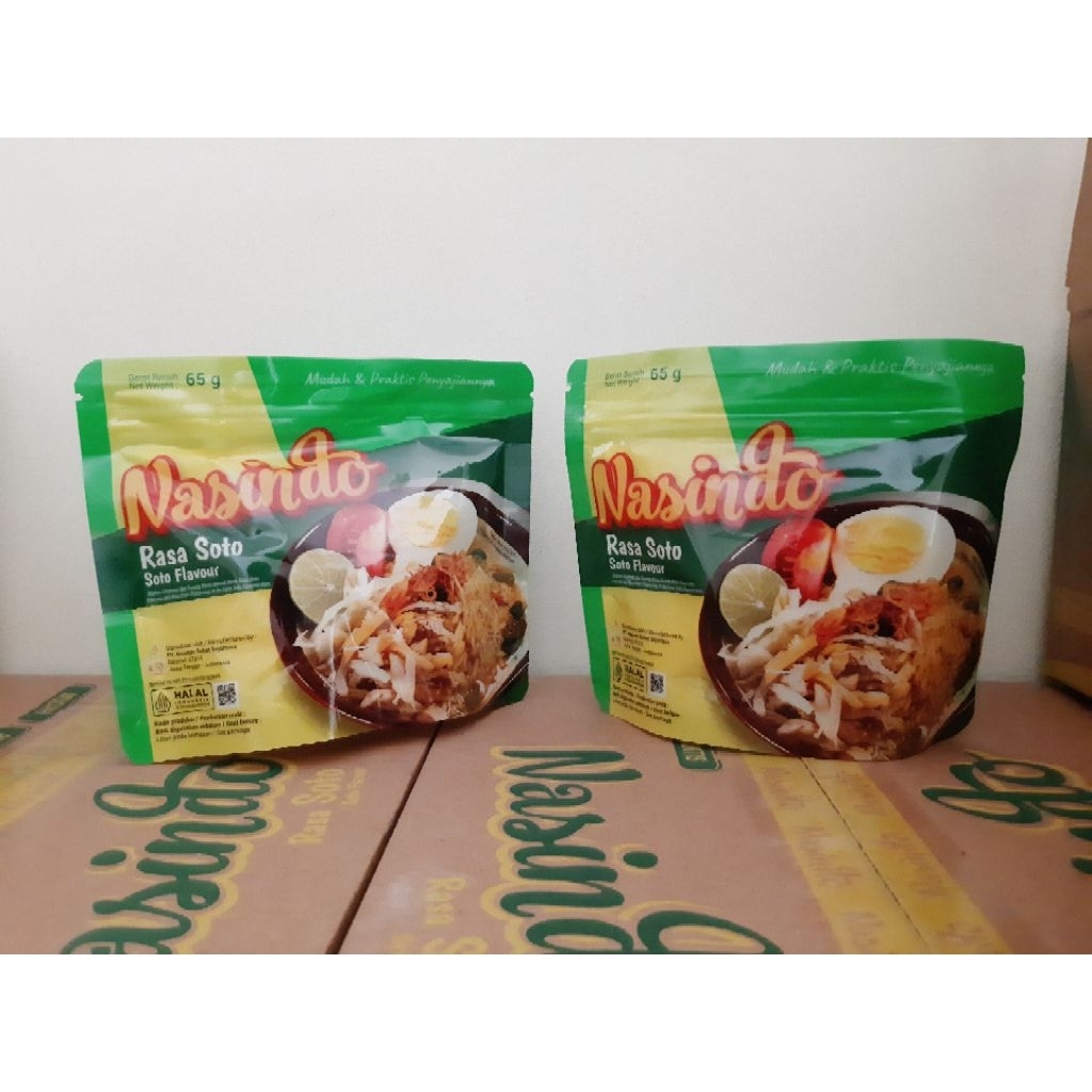 

Nasindo, nasi instan rasa soto 65g