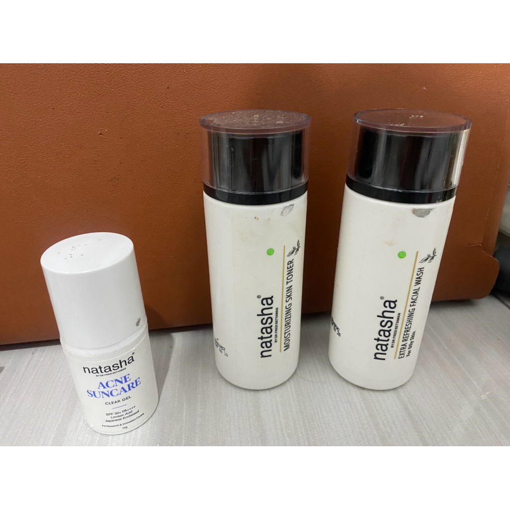 Natasha skincare, preloved natasha, sunscreeen