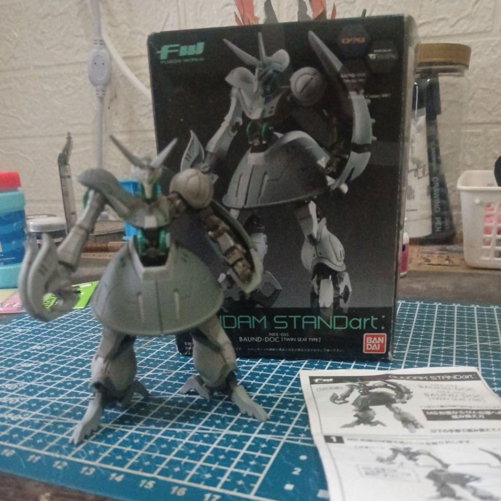 FW Gundam STANDart: NRX-055 BAUND-DOC [TWIN SEAT TYPE] Bandai bekas second preloved 2nd