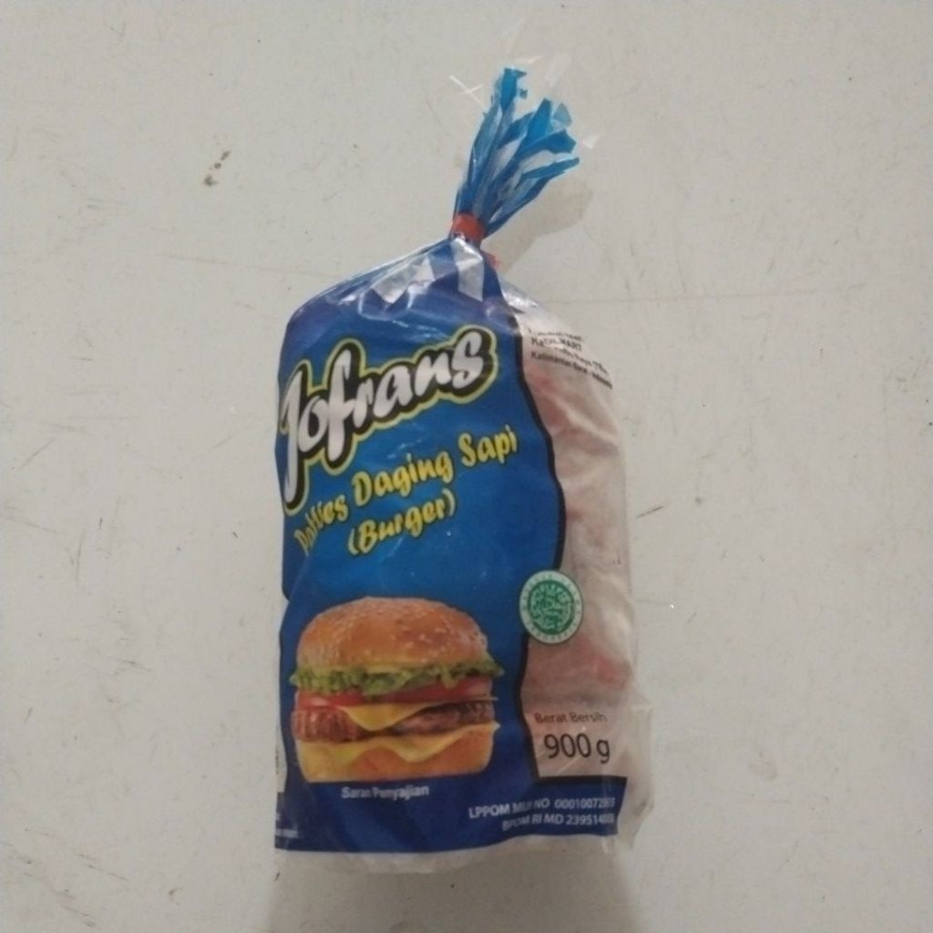 

daging burger / daging patties sapi jofran