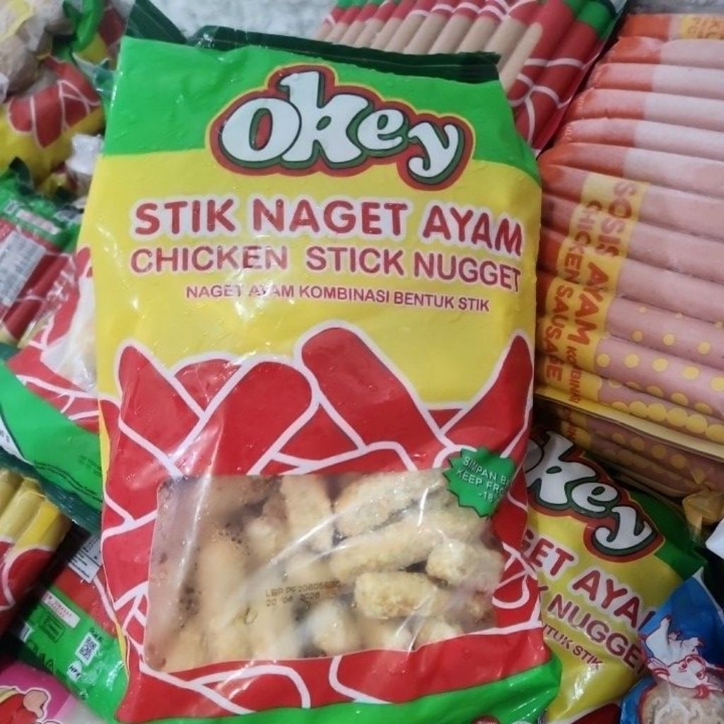

OKEY - STIK NAGET AYAM 1000G