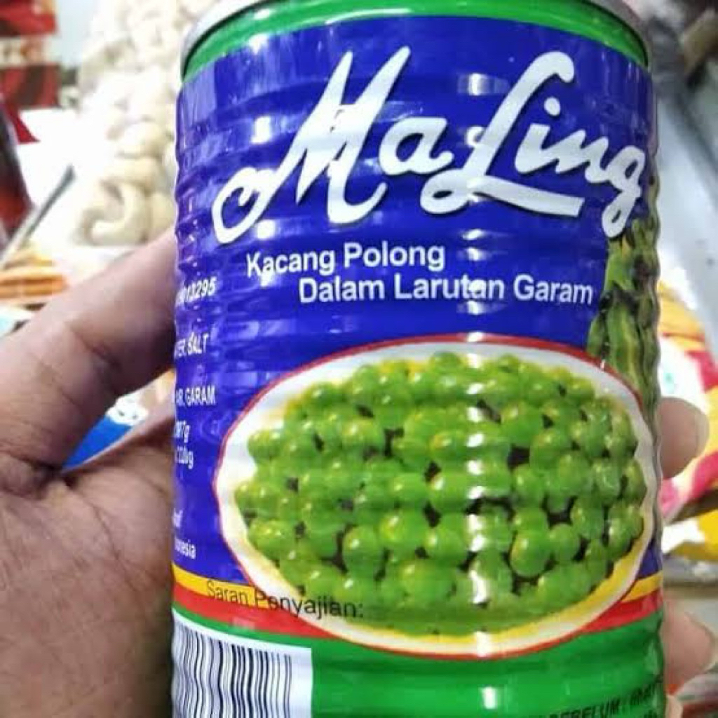 

Ma Ling Kacang Polong Kaleng 397gram | Green Peas