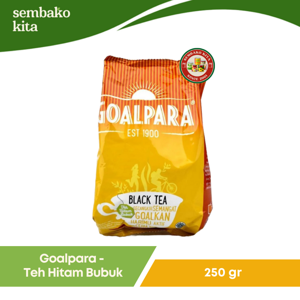 

Goalpara – Teh Hitam Bubuk Seduh 250 gr