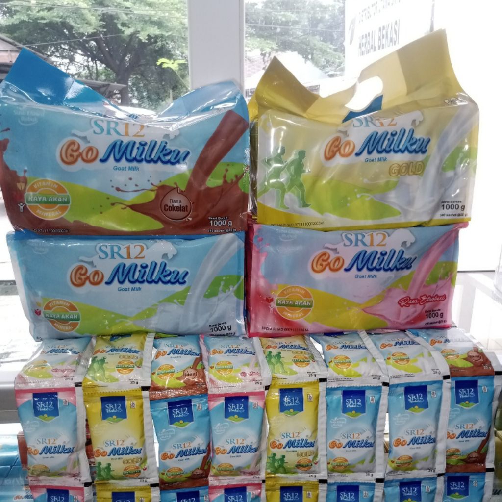 

Gomilku Sachet SR12 Susu Kambing Etawa Isi 40pcs