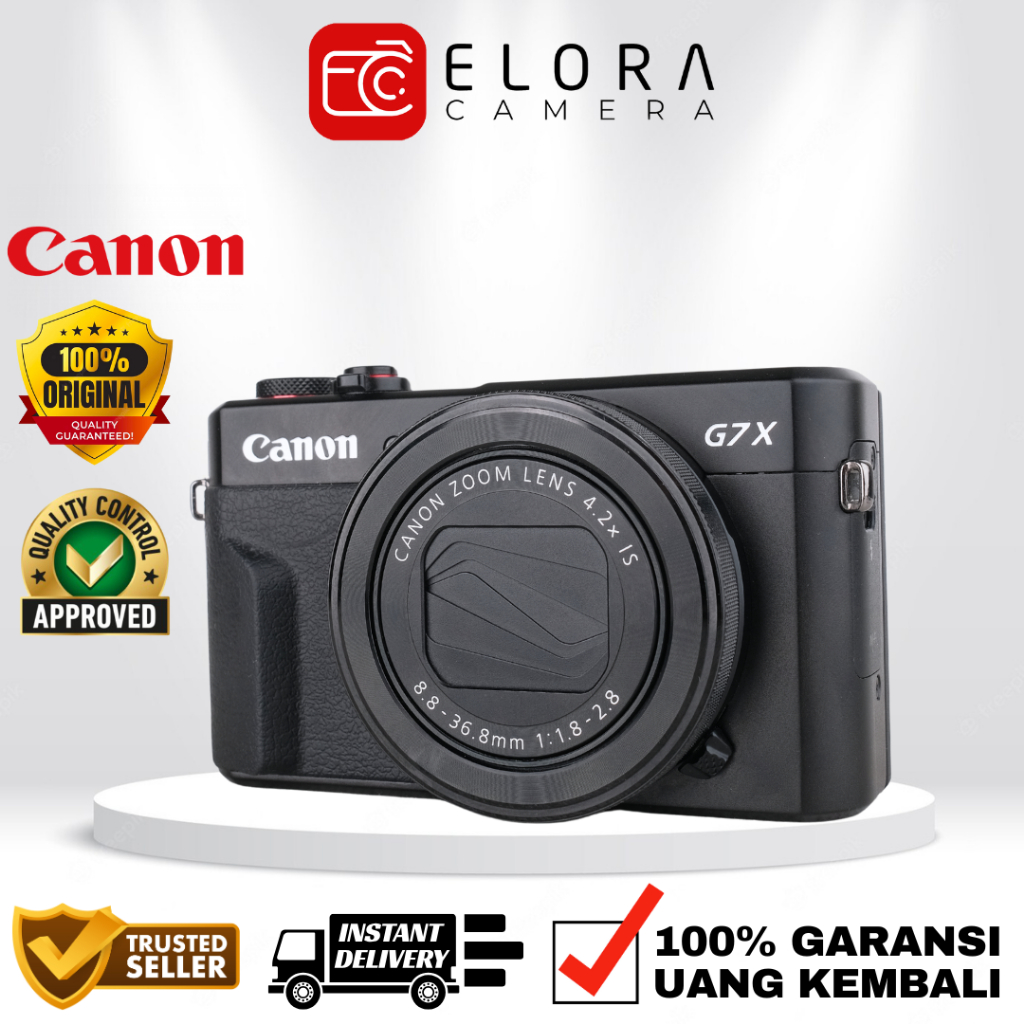 Canon G7X Mark II / Kamera Vlogging Canon G7X Mark II / Kamera Pocket Canon G7 X Mark II G7X II