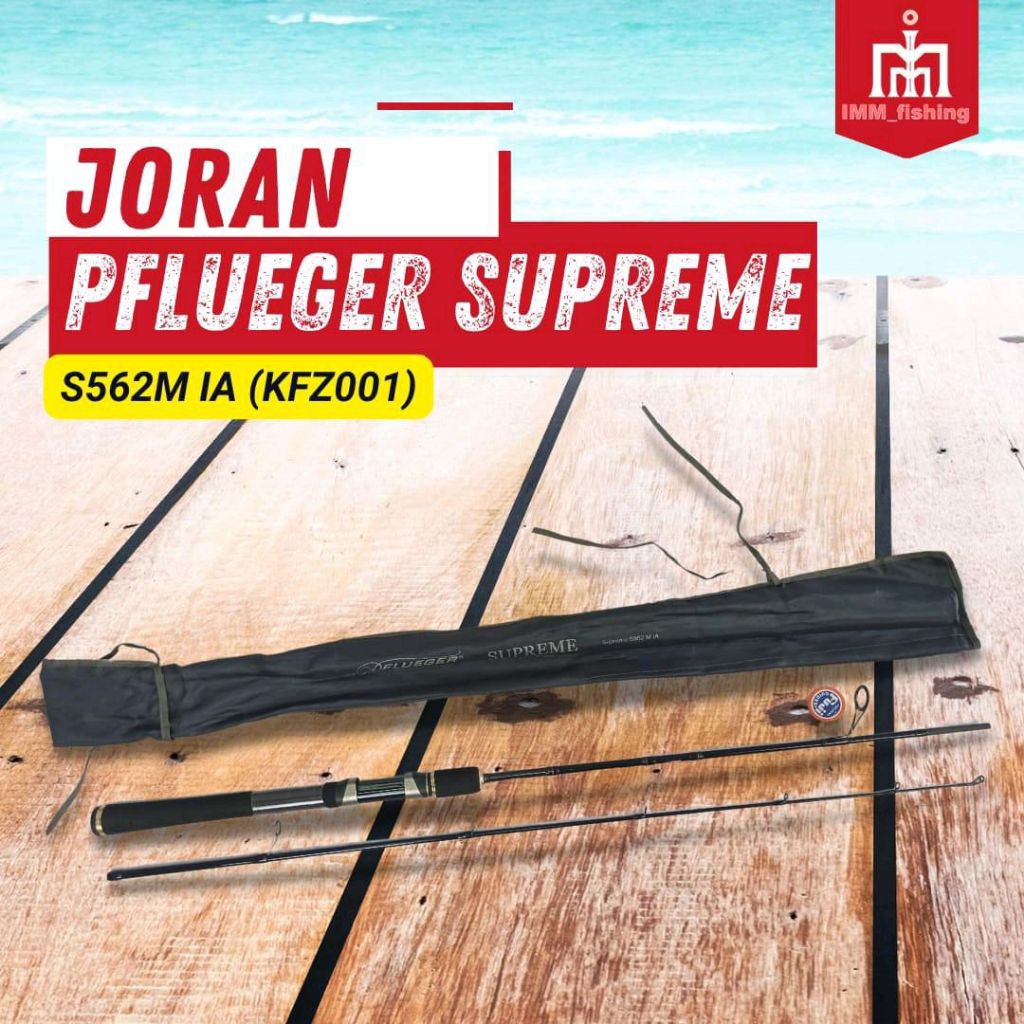 JORAN PFLUEGER SUPREME | Tongkat Pancing | Fishing Rod | Spinning