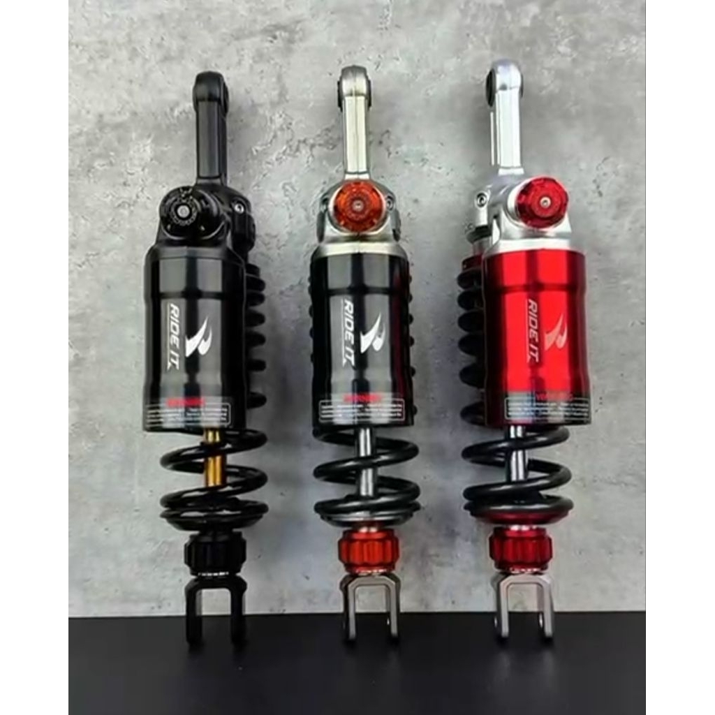 shock tabung matic bebek RIDE IT GP Hyperloop stelan double click rebound dan kompresi