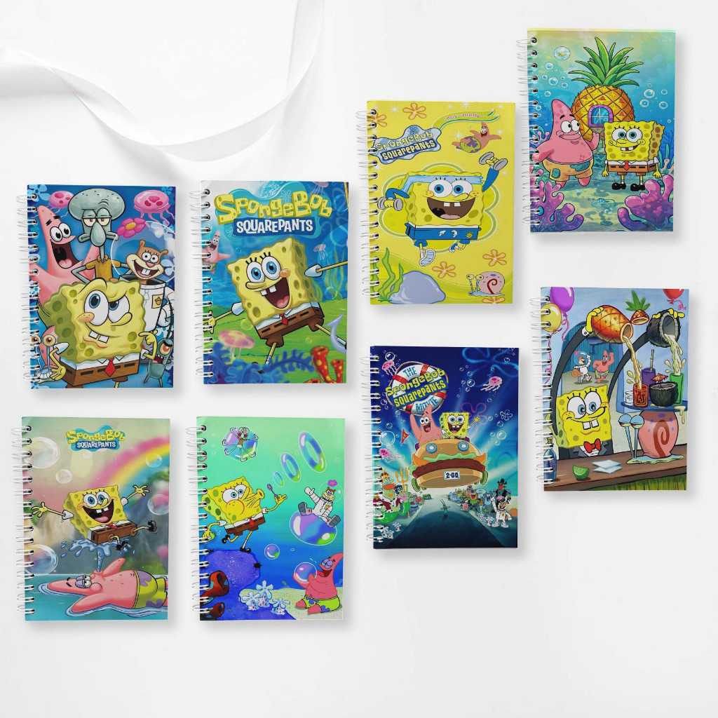

Note Book Spiral Large (10 cm X 14 cm) Edisi Spongebob Squarepants