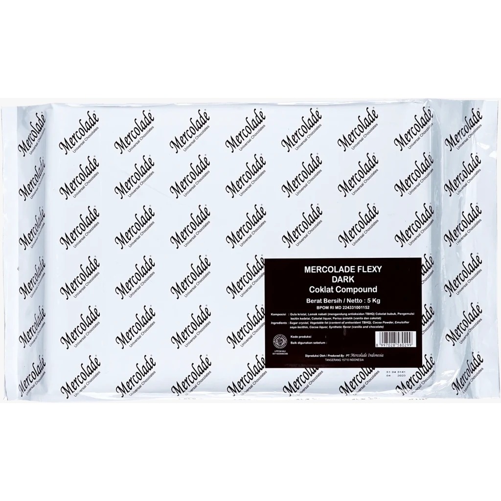 

Mercolade Flexy Dark Coklat Compound 5 kg