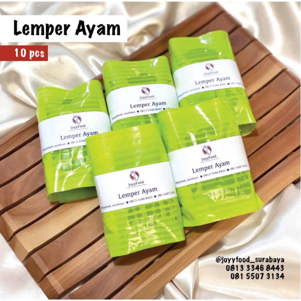 

Lemper Ayam (less sugar) [PREORDER] baca deskripsi