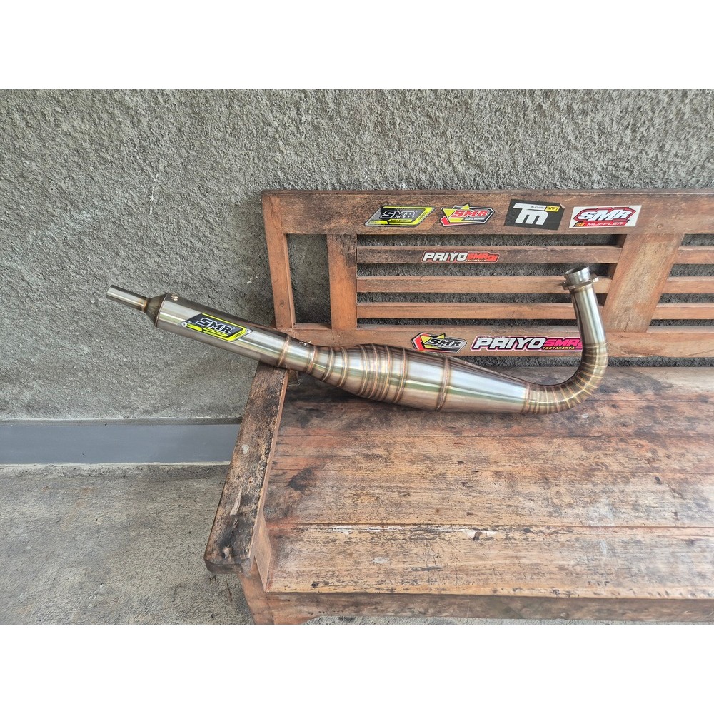 Knalpot SMR RX King Phyton Full Stainless Steel