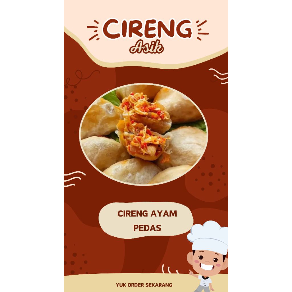 

Cireng Isi Ayam Suwir Pedas Harga Satuan