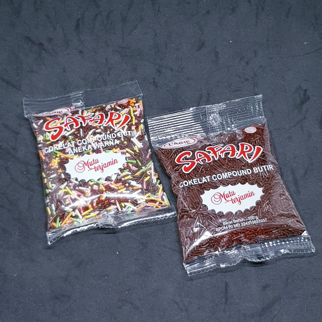 

Meses Lagie Safari Coklat / Warna 100g