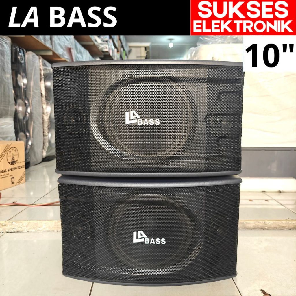 SPEAKER DINDING AKTIF LA BASS 10 INC SALON BLUETOOTH 10 IN INCH LB 3122