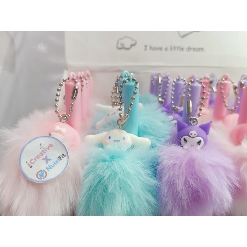 

Pulpen Sanrio Bulu Pom-Pom