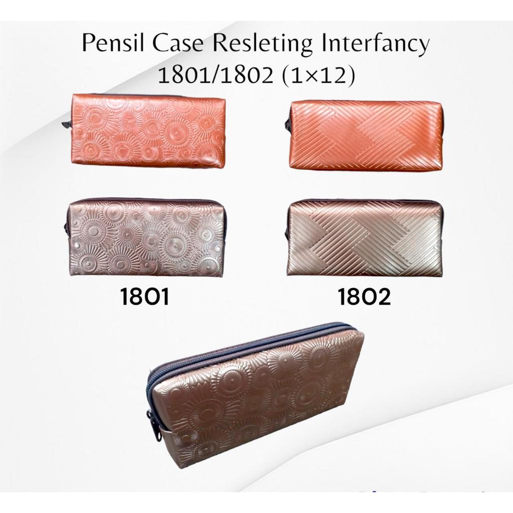 

Pensil case resleting interfancy 2801/1802 coklat