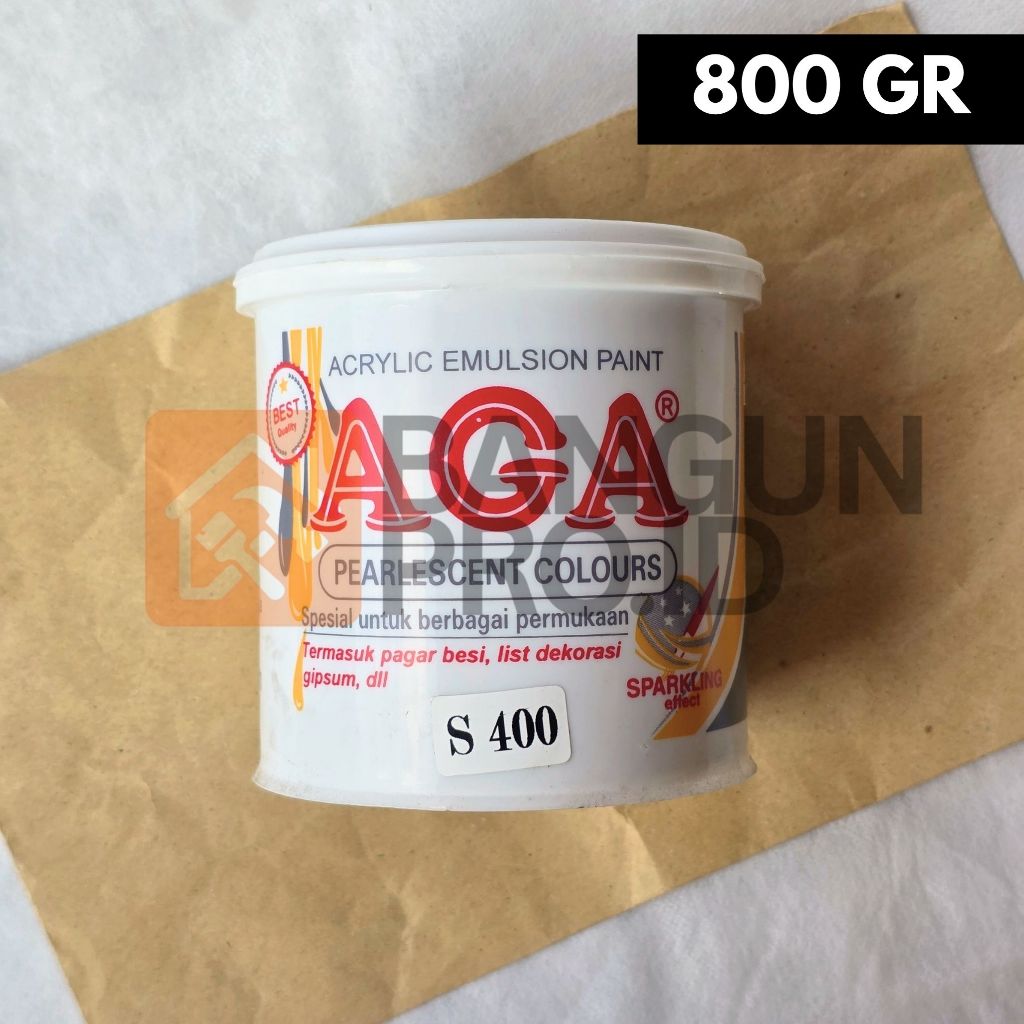 

AGA PEARLESCENT COLOURS Cat Prada Emas Akrilik - 800GR