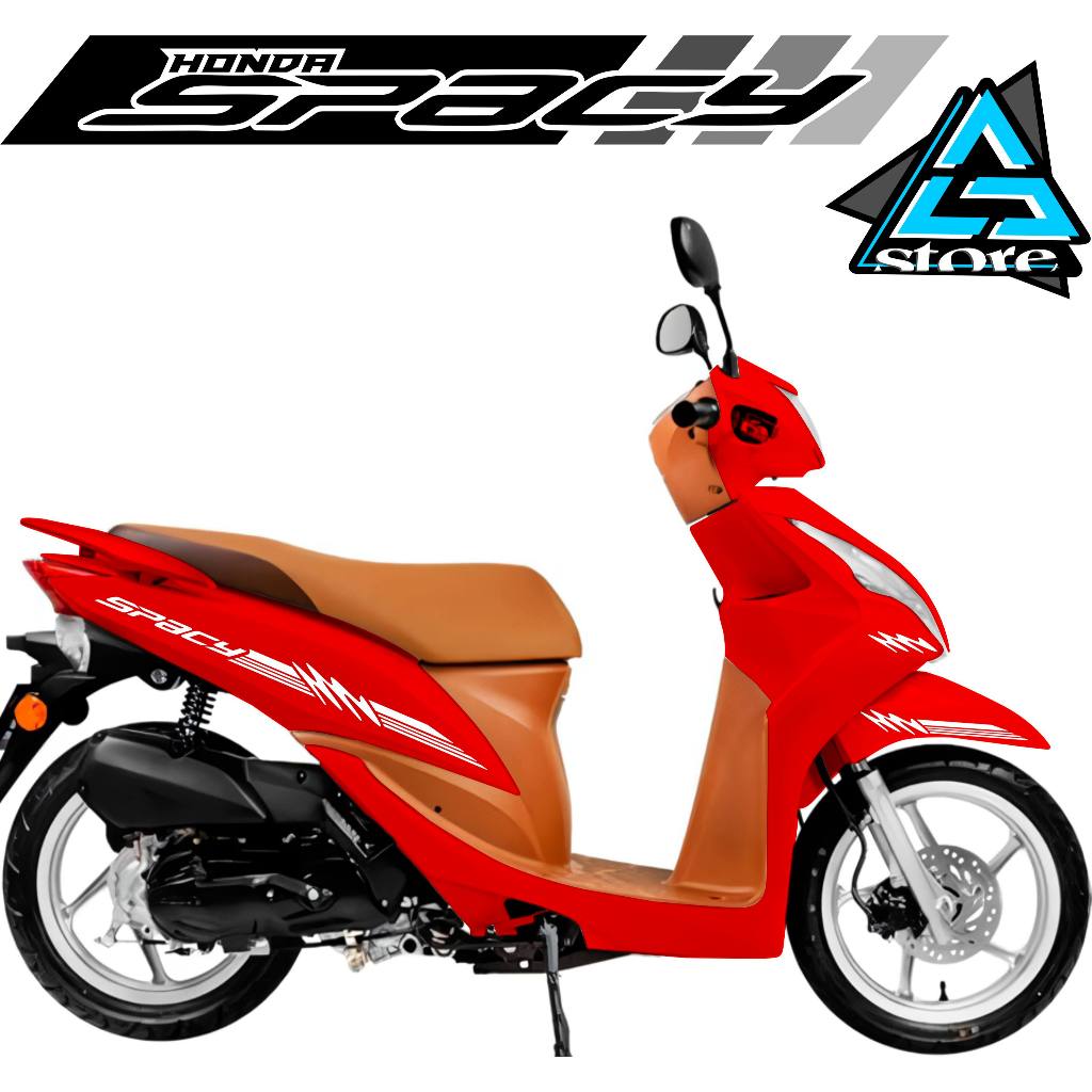 574A/Sticker Cutting Motor Honda Spacy/Striping Motor spacy/Stiker Motor/lis motor spacy simpel