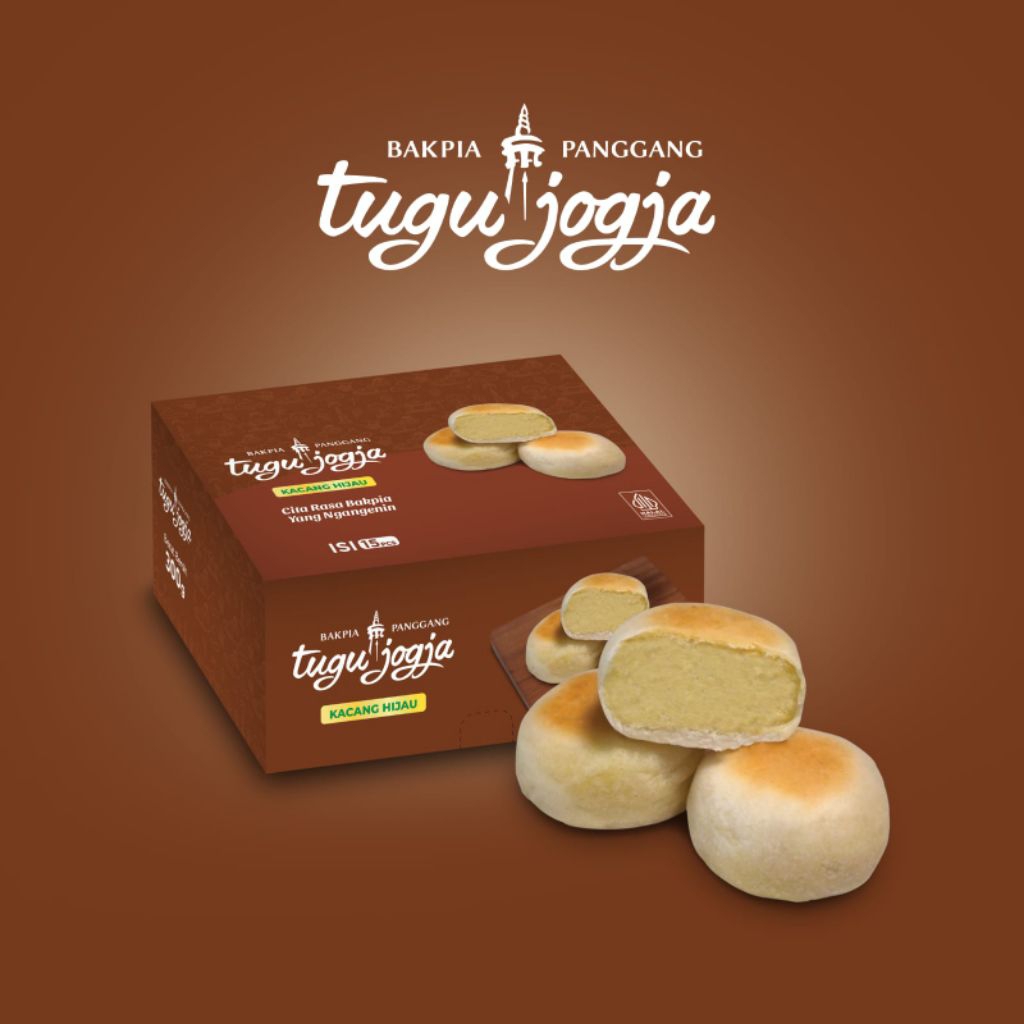 

Bakpia Panggang Tugu Jogja - 15pcs