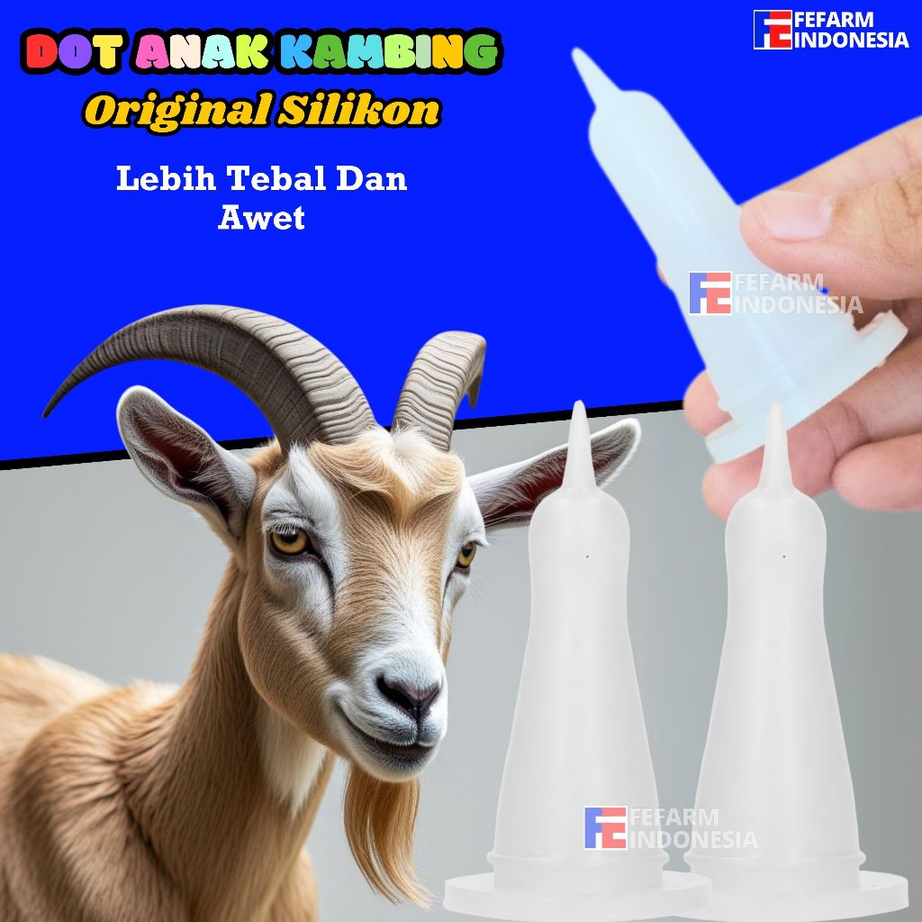 Dot Cempe silikon Cocok Untuk Cempe Kambing Dot Cempe Dot Pedet Dot Kambing Dot Domba FEFARM