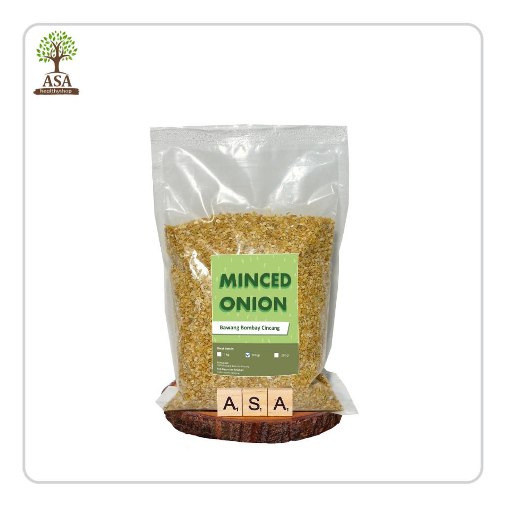 

Minced Onion / Bawang Bombay Cincang 500 gram