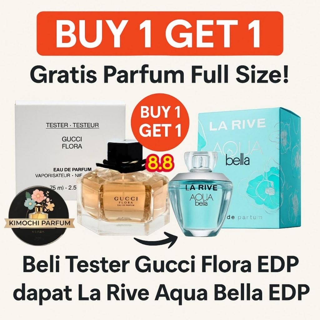 Gucci Flora EDP 75ml | Parfum Original [Tester]