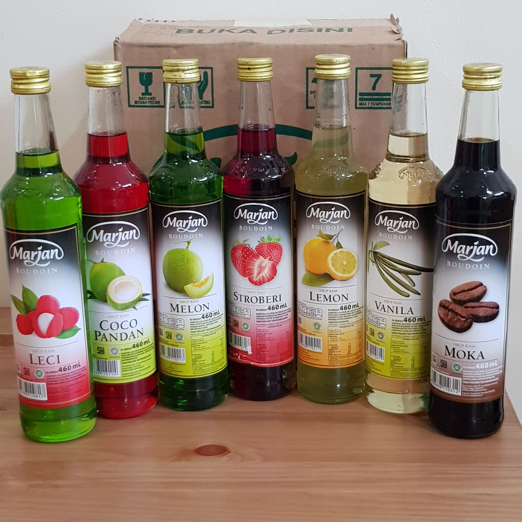 

Marjan Boudoin SIRUP All Variant 460ml / Sirup Marjan