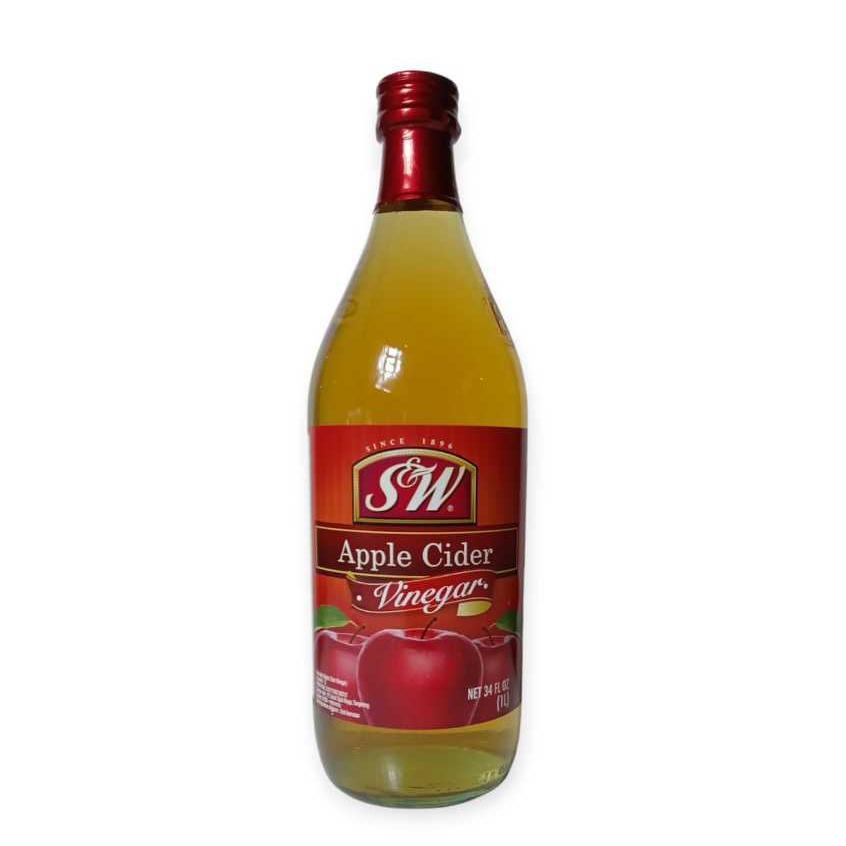 

SW | S&W Apple Cider Vinegar | Cuka Apel 1000 ml 1 Liter