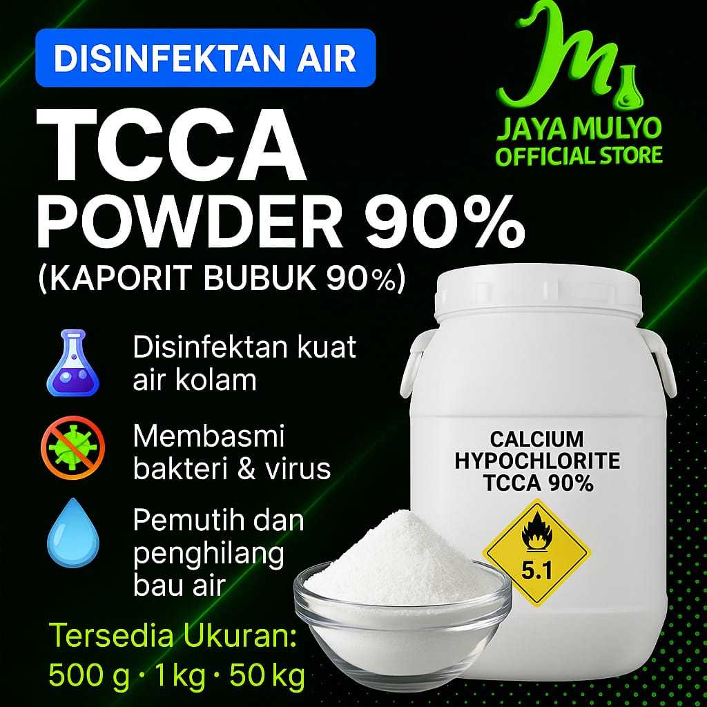 

TCCA Powder / Kaporit Powder 90% 500 gr / TCCA 90%