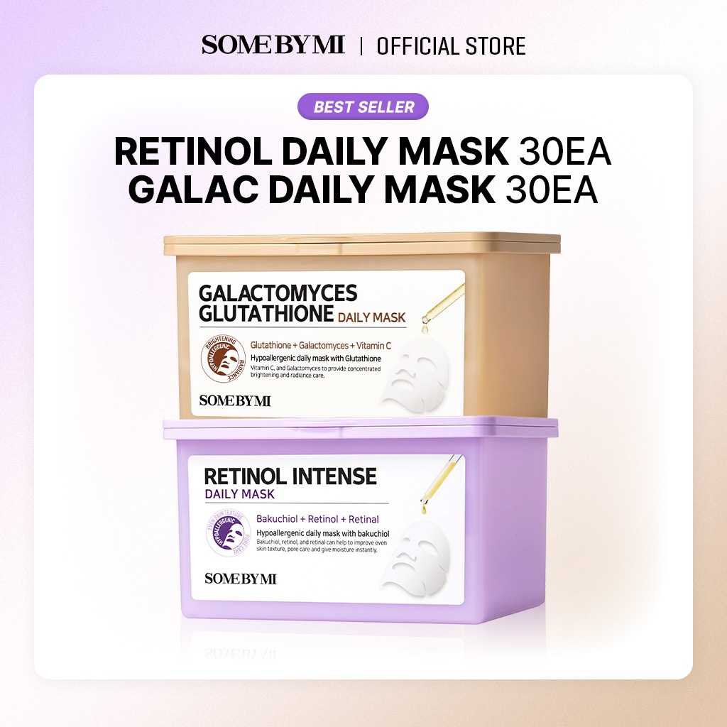SOME BY MI RETINOL + GALACTOMYCES DAILY MASK 2pcs set