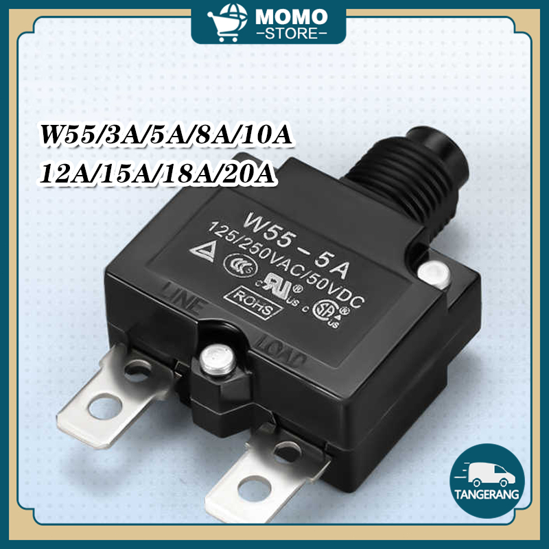 Overload Kontaktor Untuk Kuoyuh Wokema Overcurrent Overload Protection Device 3A/5A/8A/10A/12A/15A/1